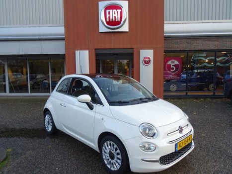 Fiat 500 - TwinAir 80 Lounge Automaat 1e Eig AIRCO/LMV/PARKPILOT/BLUETOOTH/ELEK - 1