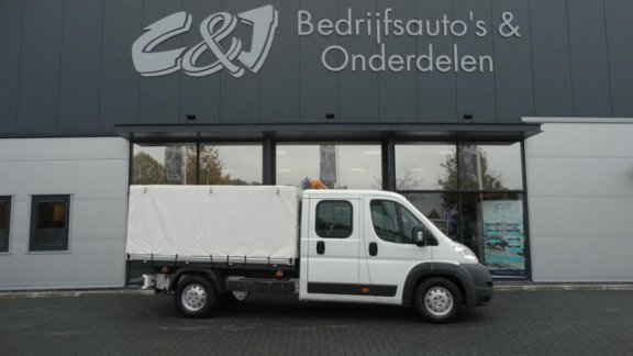 Peugeot Boxer - 2.2 HDI L3 DC 7 zits xl pick-up met huif - 1