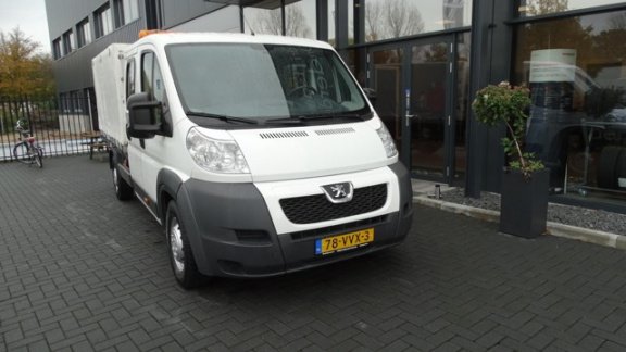 Peugeot Boxer - 2.2 HDI L3 DC 7 zits xl pick-up met huif - 1