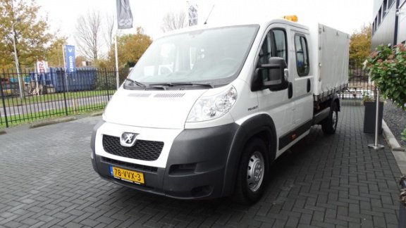 Peugeot Boxer - 2.2 HDI L3 DC 7 zits xl pick-up met huif - 1