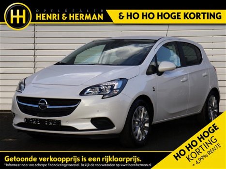 Opel Corsa - 1.4 120 Jaar Edition (NAVI/CAMERA/CLIMATE/NU met € 5.304, - KORTING) G-398-NG - 1