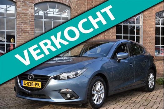 Mazda 3 - 3 1.5 TS 2015 99.745KM Navi Climate Cruise 1e Eigenaar - 1