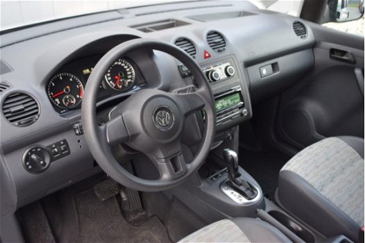 Volkswagen Caddy - 1.6 TDi DSG Automaat Half Leder, Cruise control, Trekhaak, Airco, PDC, 1e Eigenaa - 1