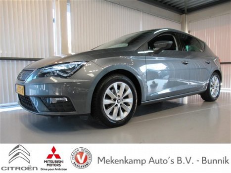 Seat Leon - 1.0 EcoTSI Style Business Intense Full LED/Navigatie/PDC v+a/Climate/Cruise/Bluetooth - 1