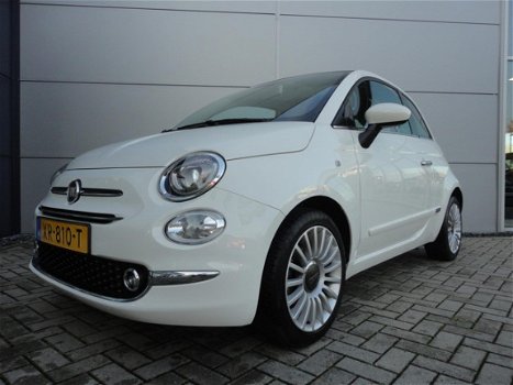 Fiat 500 - Turbo 80pk Lounge|NAVIGATIE|PARKEERSENSOREN A ZIJDE|LM VELGEN| - 1