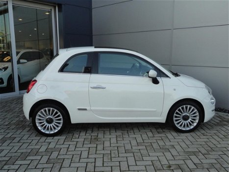 Fiat 500 - Turbo 80pk Lounge|NAVIGATIE|PARKEERSENSOREN A ZIJDE|LM VELGEN| - 1