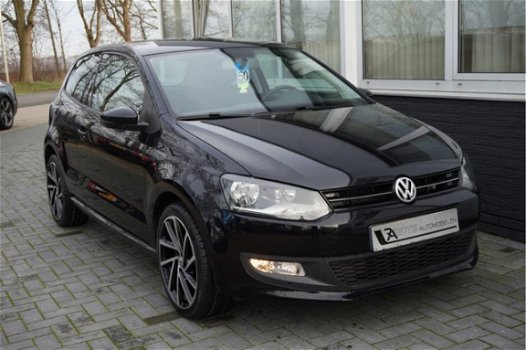 Volkswagen Polo - 1.2 TSI BlueMotion 2012 Edition Clima|Cruis Zwart - 1