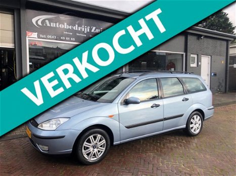 Ford Focus Wagon - 1.6-16V Futura Leder Airco 1e Eig Nap - 1