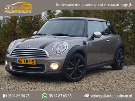 Mini Mini Cooper - 1.6 10 Years II CRUISE - ECC - LEDER- NAVI - LMV - STOELVERW - 1