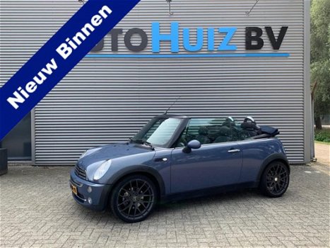 Mini Mini Cabrio - 1.6 Cooper Chrome Line Lichtmetalen velgen Airco Windscherm - 1