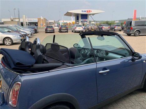 Mini Mini Cabrio - 1.6 Cooper Chrome Line Lichtmetalen velgen Airco Windscherm - 1