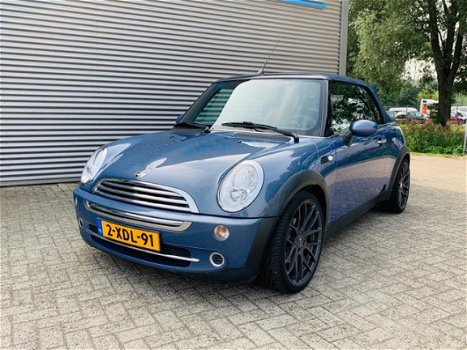 Mini Mini Cabrio - 1.6 Cooper Chrome Line Lichtmetalen velgen Airco Windscherm - 1