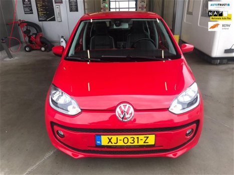 Volkswagen Up! - 1.0 high up BlueMotion Aardgas/PDC/NAVI/STOELVERWARMING/AIRCO - 1