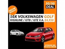 Volkswagen Golf - 10X DIVERSE UITVOERINGEN NIEUW BINNEN GRATIS 1JAAR RENTEVRIJ LENEN V.A. €4, 950