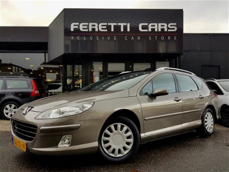 Peugeot 407 SW - 2.0 HDiF AUTOM GT PANODAK DVD-SYSTEEM NAVI AIRCO PDC TREKHAAK - 1