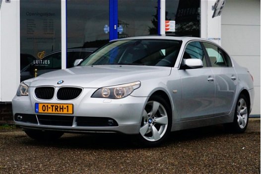 BMW 5-serie - 523i Executive AUT*Schuifdak*Navi*Leder*Historie - 1