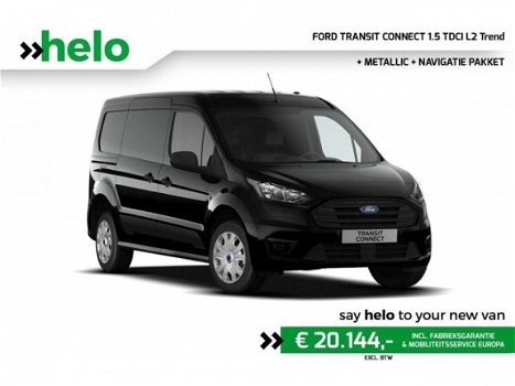 Ford Transit Connect - 1.5 TDCI L2 Trend AUTOMAAT - 1