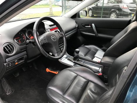 Mazda 6 Sportbreak - 1.8i Exclusive , lederen bekleding, APK TM 01-2021 - 1