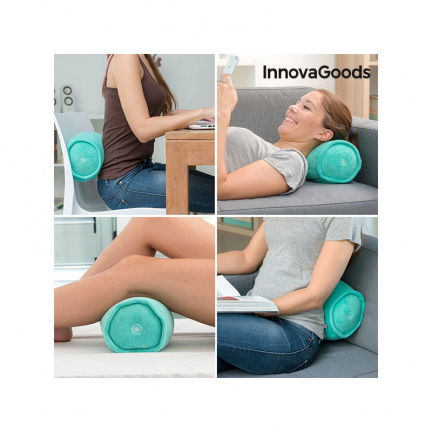 InnovaGoods Cilindervormig Massagekussen - Afbeelding 2