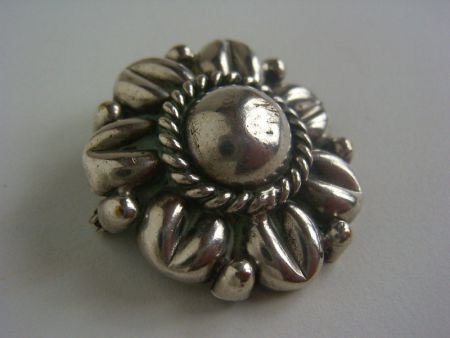 Grote oude broche - Afbeelding 2