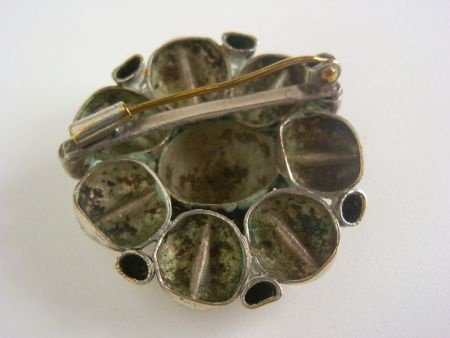Grote oude broche - Afbeelding 3