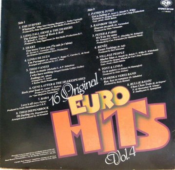 LP 16 Originele Euro hits vol 4 - 2