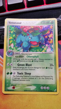 Venusaur 28/100 Holo Rare Theme Deck Exclusive Ex Crystal Guardians gebruikt 2 - nr. 1