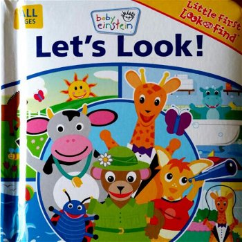 Baby Einstein Let's Look! Look and Find Book (Hardcover/Gebonden) Engelstalig - 1