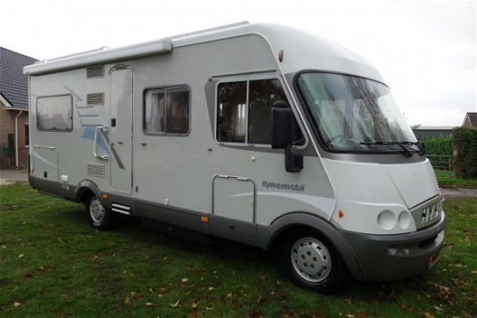 Hymer B654 Integraal Automaat Top-Indeling Airco 2004 - 1