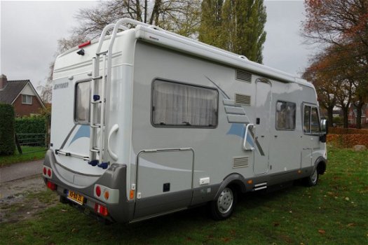 Hymer B654 Integraal Automaat Top-Indeling Airco 2004 - 2