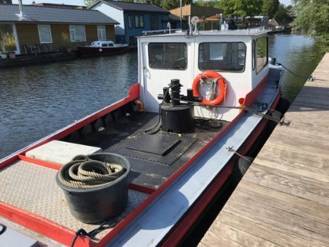 Bakdekker vlet 10.50 Sleepboot-werkboot 160pk - 5