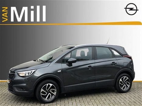 Opel Crossland X - 1.2 Turbo Online Edition Airco/Navi/PDC achter/LM Velgen/trekhaak >>Nieuw binnen< - 1