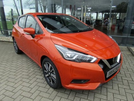 Nissan Micra - 1.0 IG-T N-Connecta | SUPER KORTING | RIJKLAAR €17.999, = | DIRECT RIJDEN - 1