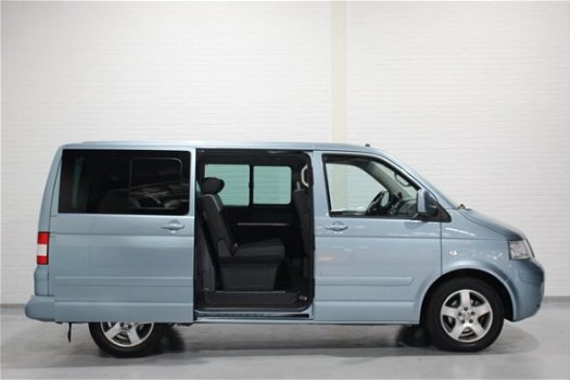 Volkswagen Transporter Multivan - 2.5 TDI 130pk Dubbel Cabine L1H1 Airco ECC, Navi, Cruise, apk 11-2 - 1