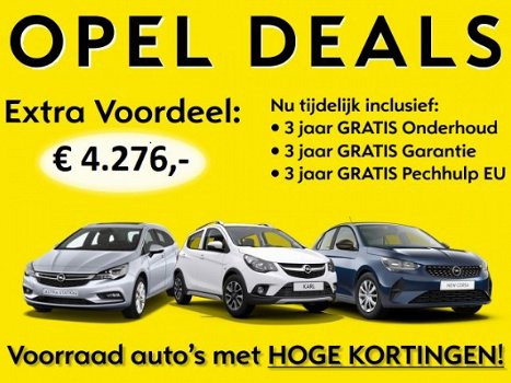 Opel ADAM - 1.0T BlitZ Plus Pack KORTING € 4.276, - 1