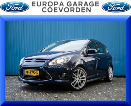 Ford C-Max - 1.6 EcoBoost Titanium 1500 trekgewicht #CLIMA#NAVI#CRUISE#HAAK - 1