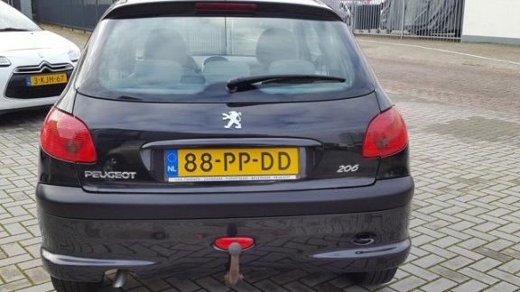 Peugeot 206 - 1.4-16V Gentry Zwart - 1