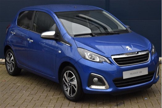 Peugeot 108 - 1.0 72 PK 5 DRS ALLURE PACK CITY PLUS VOORRAAD - 1