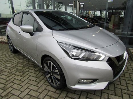 Nissan Micra - 1.0 IG-T N-Connecta | SUPER KORTING | RIJKLAAR €17.999, = | DIRECT RIJDEN - 1