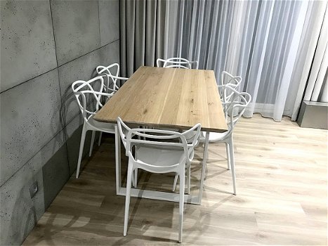 Eiken Tafel, U poten , witte poten - 3