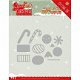 Yvonne Creations, Snijmal - Sweet christmas candy ; YCD10183 - 1 - Thumbnail