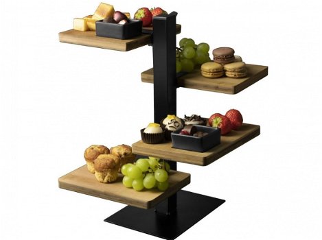 Serveertoren / Etagere - 4 Planken - Gusta - 3