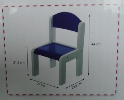 KINDERTAFEL EN STOELTJES PAARS NIEUW - 2