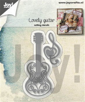 JoyCrafts, Snijmal - Lovely Guitar ; 6002/1348 - 1