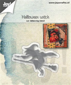 JoyCrafts, Snijmal , Halloween Witch ; 6002/1344 - 1