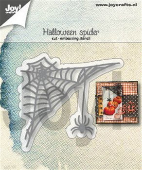 JoyCrafts, Snijmal - Halloween spider ; 6002/1325 - 1