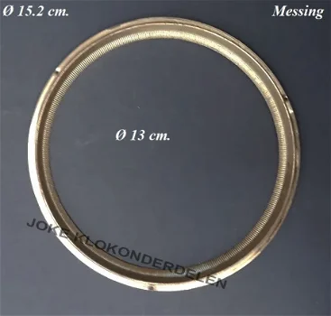 === Tafelklok ring = oud === 41210 - 0