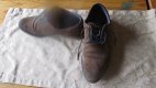 5-1 Prachtige Bruine Suede Schoenen Maat 43 - 1 - Thumbnail