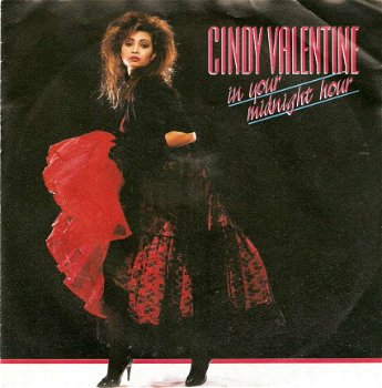 singel Cindy Valentine - In your midnight hour / Work it out - 1