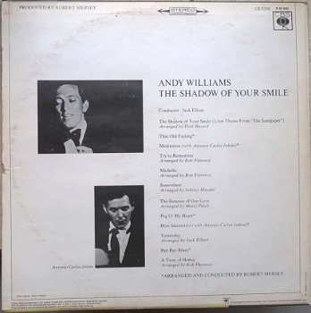 LP Andy Williams - The shadow of your smile - 2
